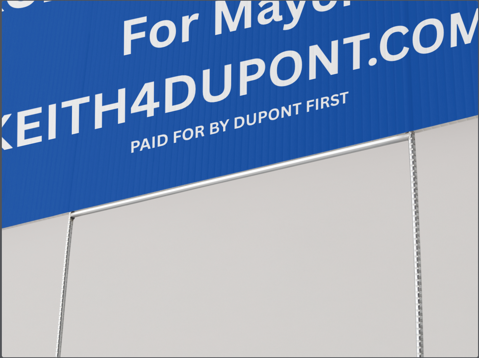Dupont First – Write In Keith Kalmanowicz Yard Sign - Image 4